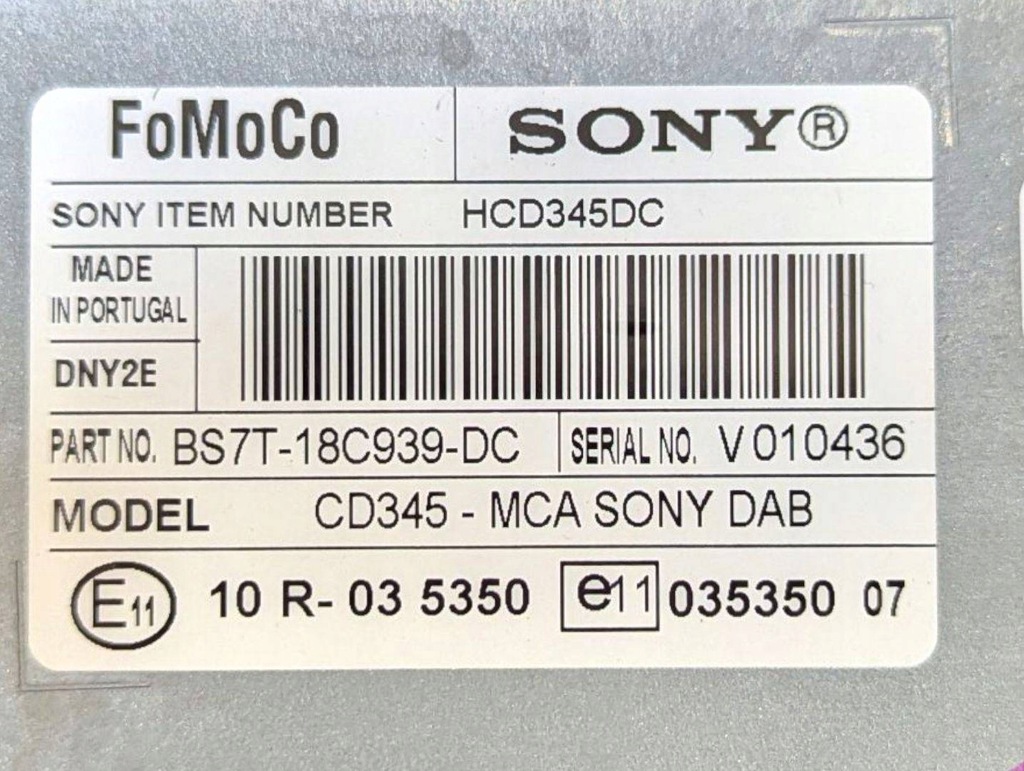 фото №9, Радіо автомобільні ford mondeo 4 facelift 2011 bs7t-18c939-dc