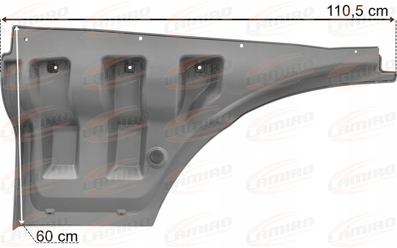 фото №2, Mercedes actros mp4 arocs подовжувач двері праве