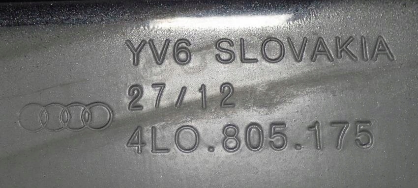 фото №6, Кронштейн крыла левый audi q7 4l 4l0805157b lz7s