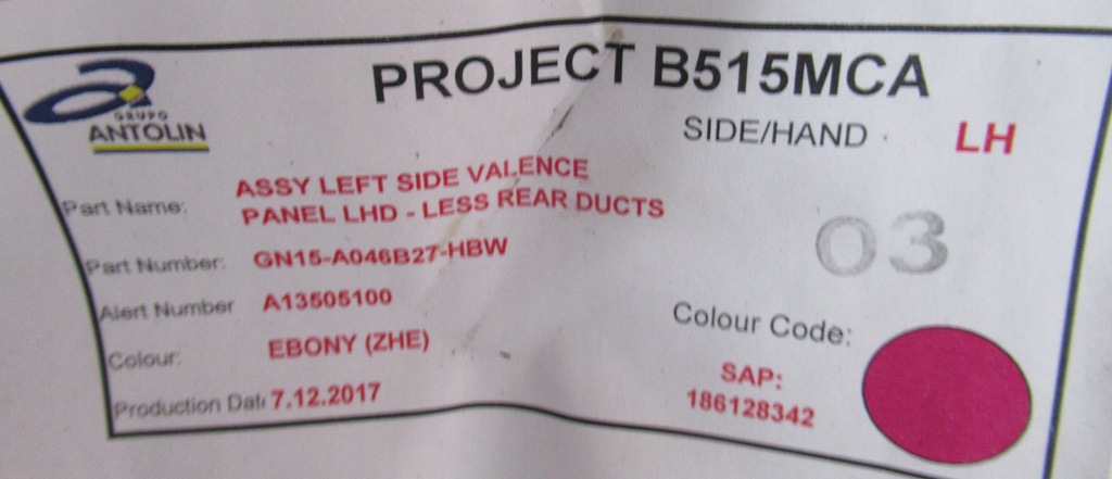 фото №5, Ford ecosport lift туннель средний eu