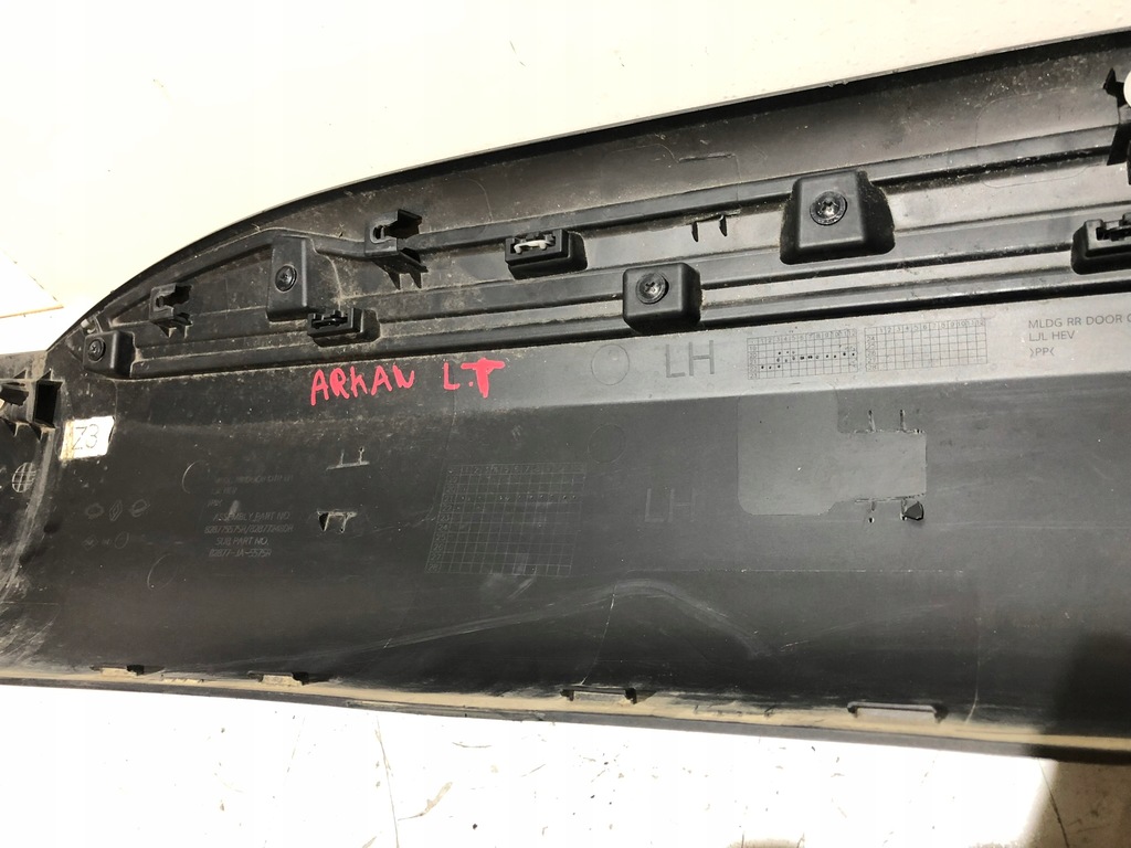 фото №6, Renault arkana r.s. line молдинг двері задні ліва задня 828775575r 828772480r