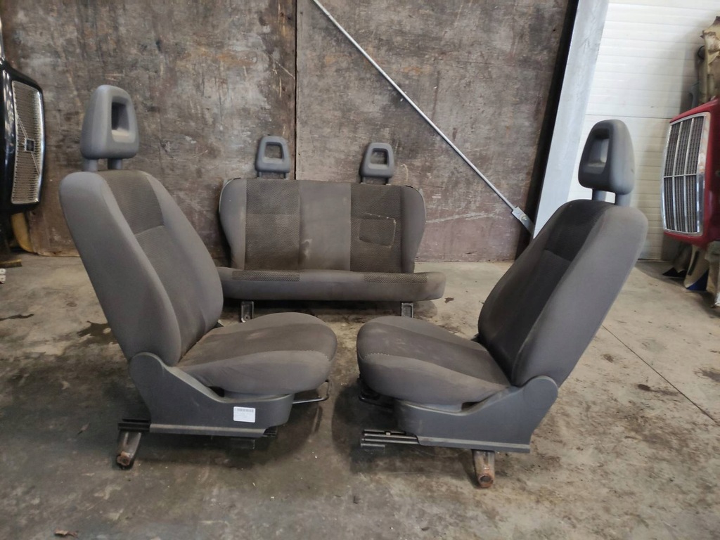 фото №12, Сидіння комплект лівий правий заднє сидіння panda ii 2006r