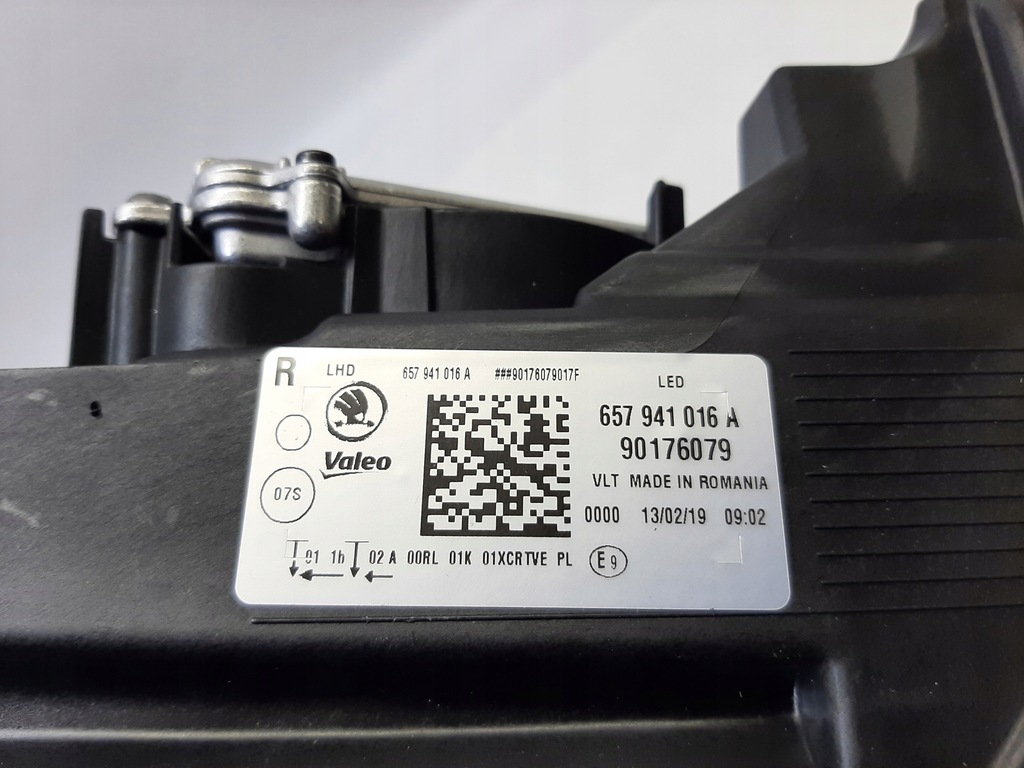 фото №4, Лампа передняя правая skoda scala 2019 led full