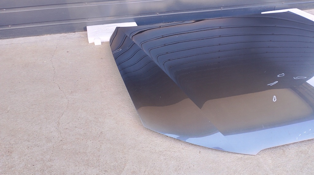 Audi a5 8t0 рестайлинг  капот крышка двигателя в Украине