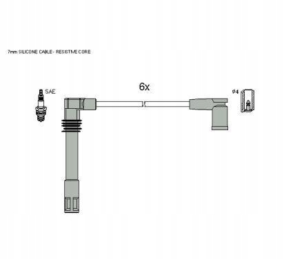 фото №1, Starline дроти запалювання zk 9942
