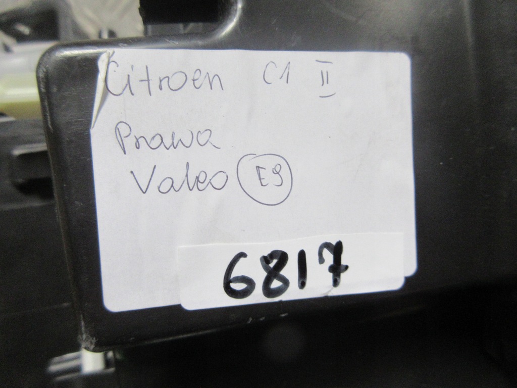 фото №8, Лампа фара правый citroen c1 ii оригинал