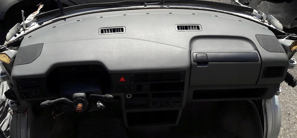 фото №5, Vw t4 multivan приборная панель рулевая рейка переходник комплект