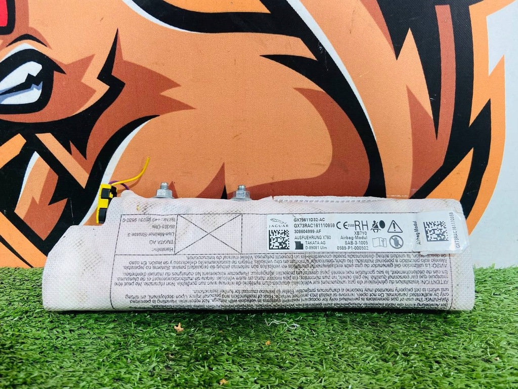 фото №10, Подушка повітряна w сидіння права jaguar xe x760 gx73-611d32-ac