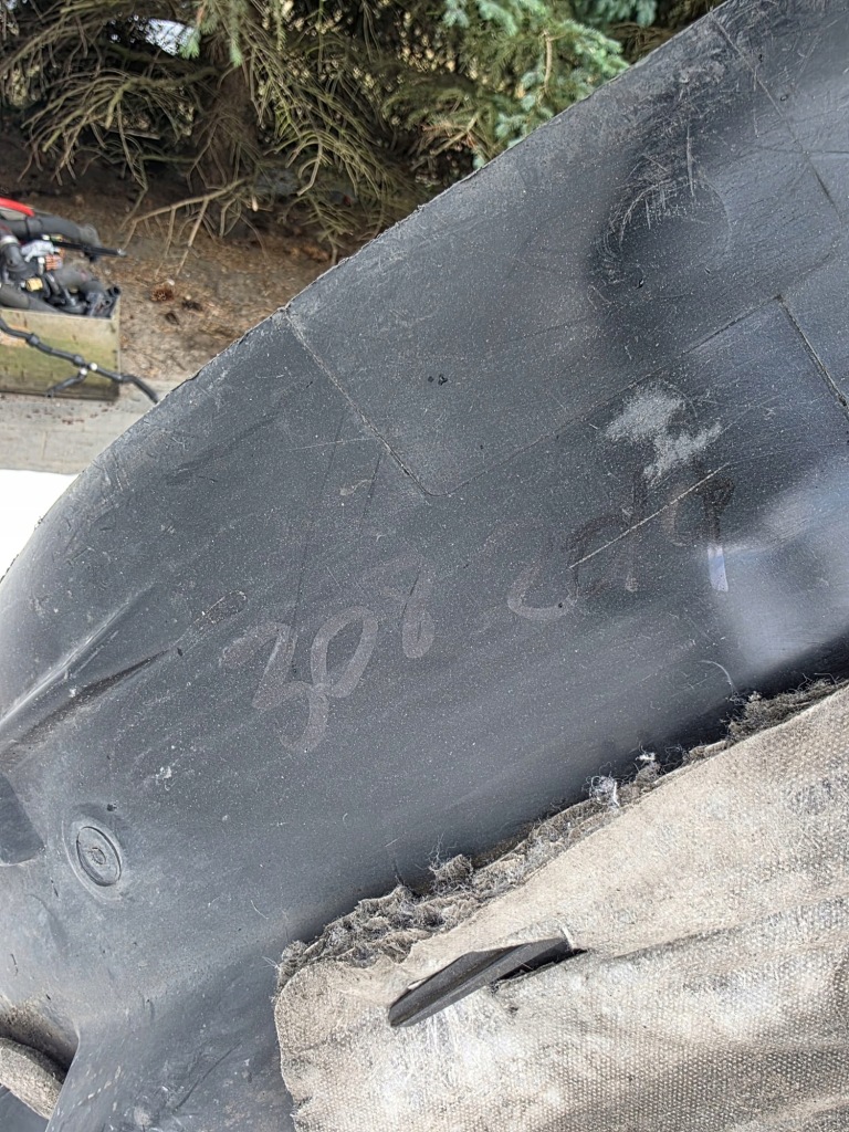 фото №5, Peugeot 308 ii 2 t9 lift підкрилок передні перед захист крила праве