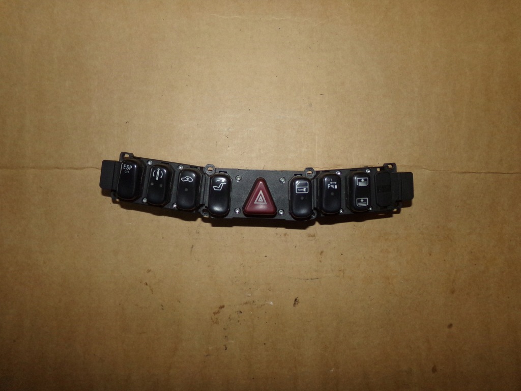 фото №1, Переключатель аварийных панель mercedes s w220