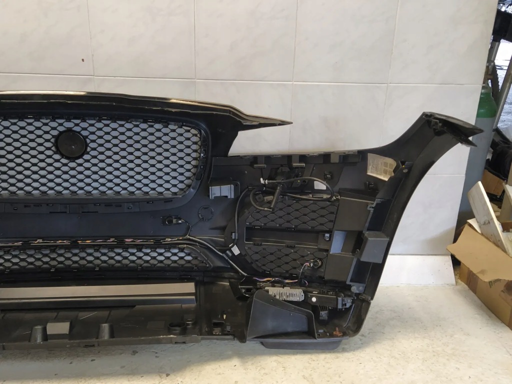 Jaguar f-pace x761 бампер перед решётка радиатора значок 4pdc противотуманные фары омыватель решётки Оригинал