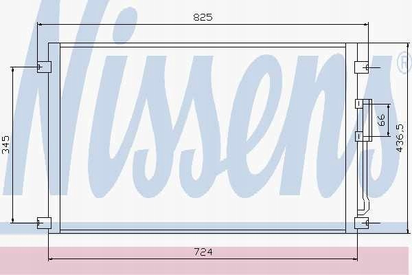 фото №1, Nissens 94557 конденсатор, кондиционер