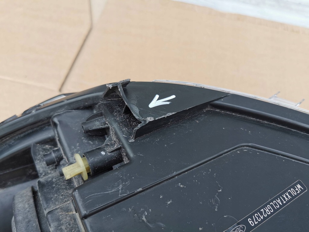 фото №10, Ford transit courier i 14-17 лампа передняя правая et76-13w029-aj