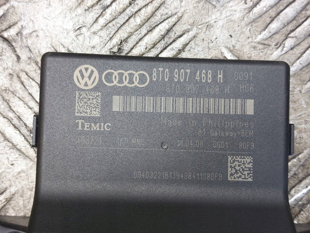 фото №9, Набір стартовий лічильник audi a4 b8 1.8 tfsi 8k1907115a 8k0920930a