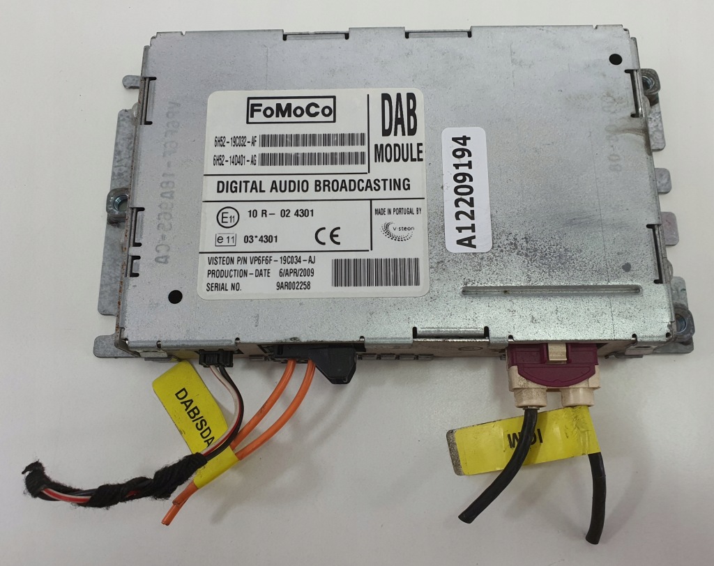 фото №1, Модуль радіо jaguar xf x250 xj x350 xjr x351 xkr