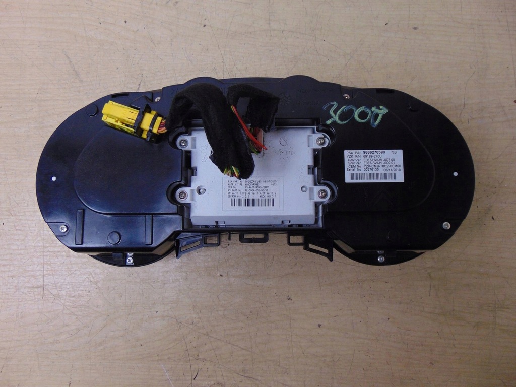 фото №6, Лічильник приладова панель peugeot 3008 1.6 hdi europa