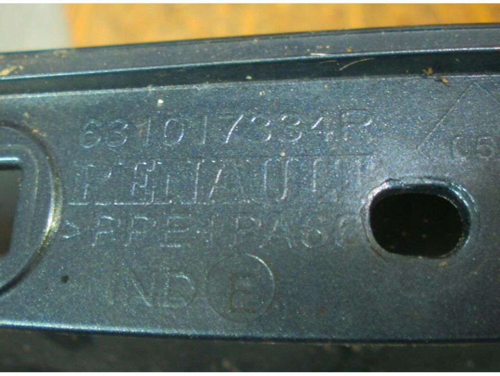 Крыло  перед левое  renault clio iv 4 tekpn kpn 631017334r ideał Доставка