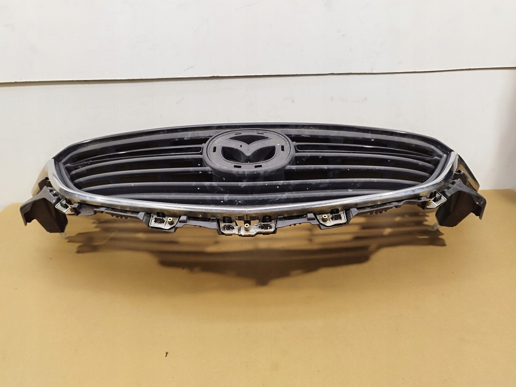 фото №12, Решётка радиатора решётка радиатора перед mazda 6 iii gj lata 2012-2014 чёрный 41w ghp950716