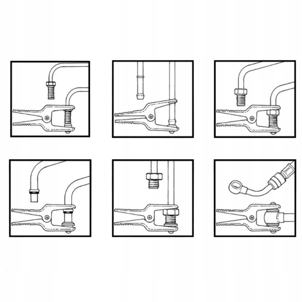 Набір 7 zatyczek трубка рідина з 3 zatyczkami до трубка гальмівний Київ
