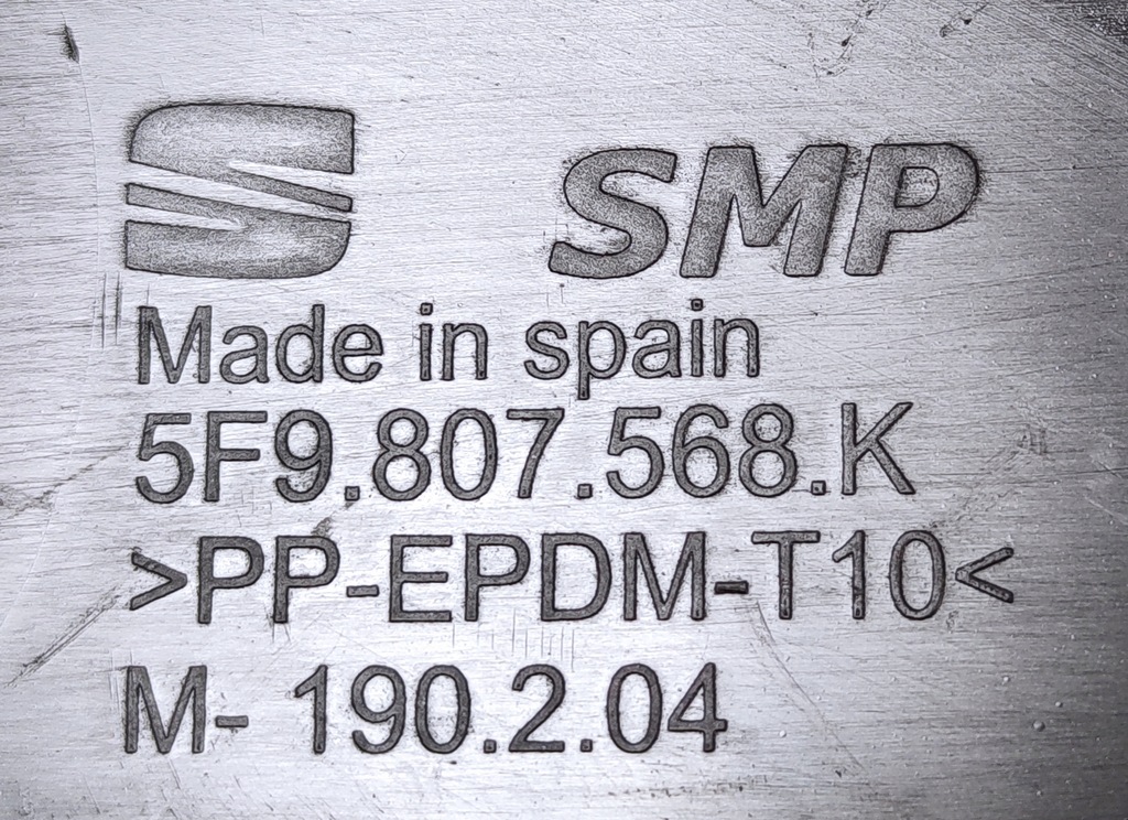 фото №9, Спойлер бампера задня leon iii fr cupra 5f9807568k