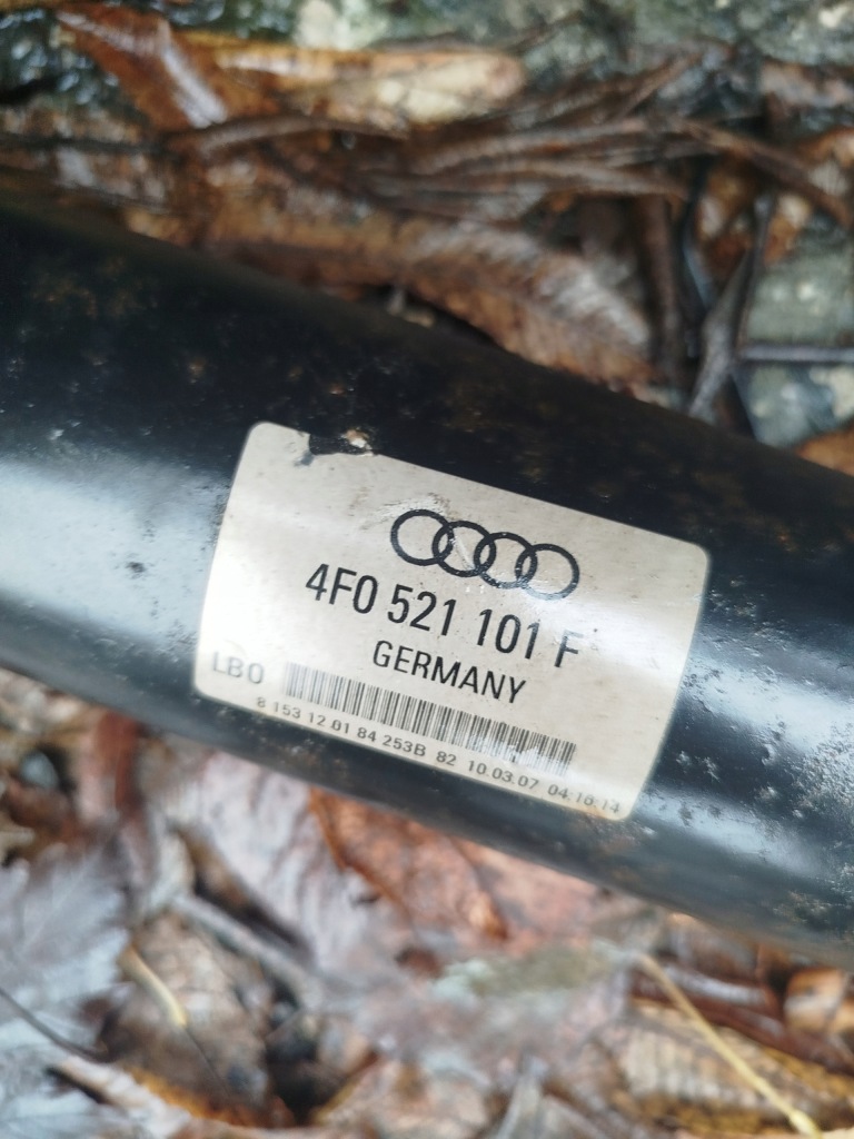 фото №4, Wał приводной audi a6 c6 4f0521101f