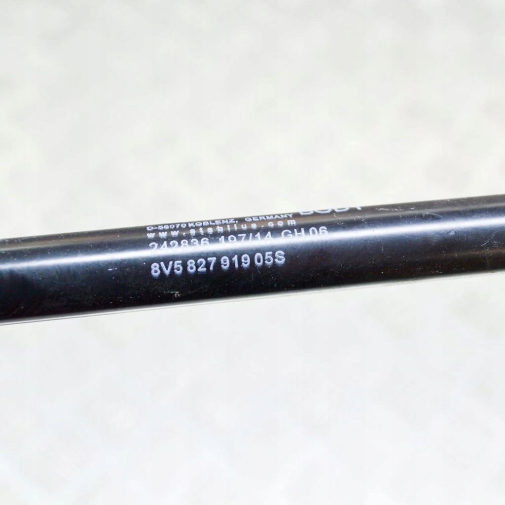 фото №6, Audi a3 s3 8v 2015 ліва сторона амортизатор кришки задній багажника