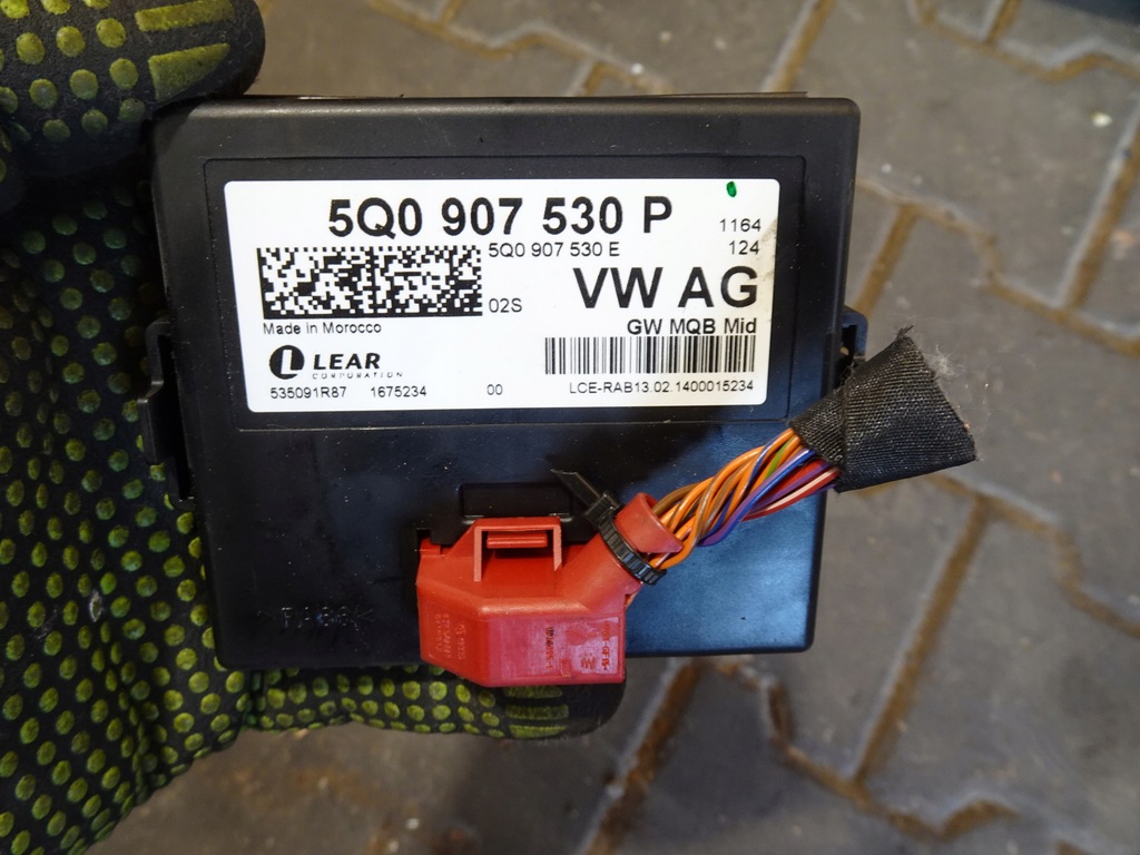 фото №1, Seat leon iii модуль шлюз 5q0907530p