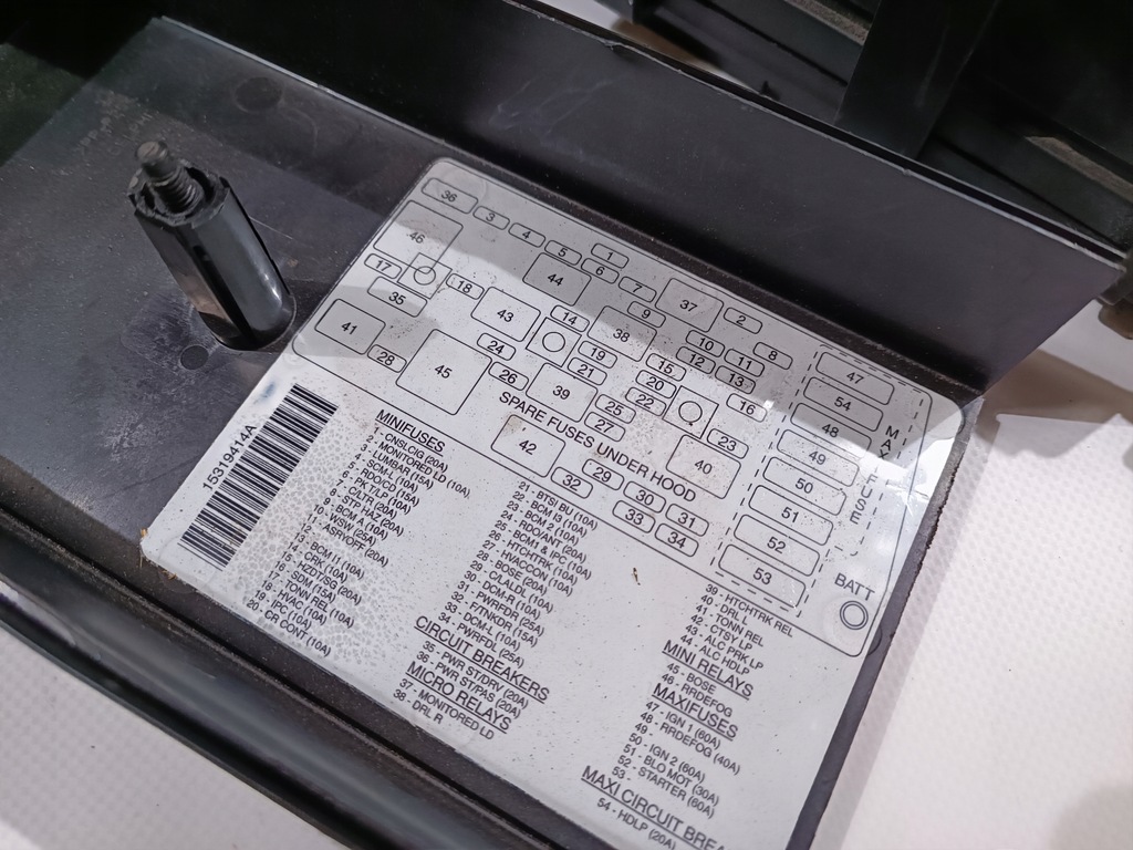 фото №8, Коробка запобіжників запобіжники corvette c5