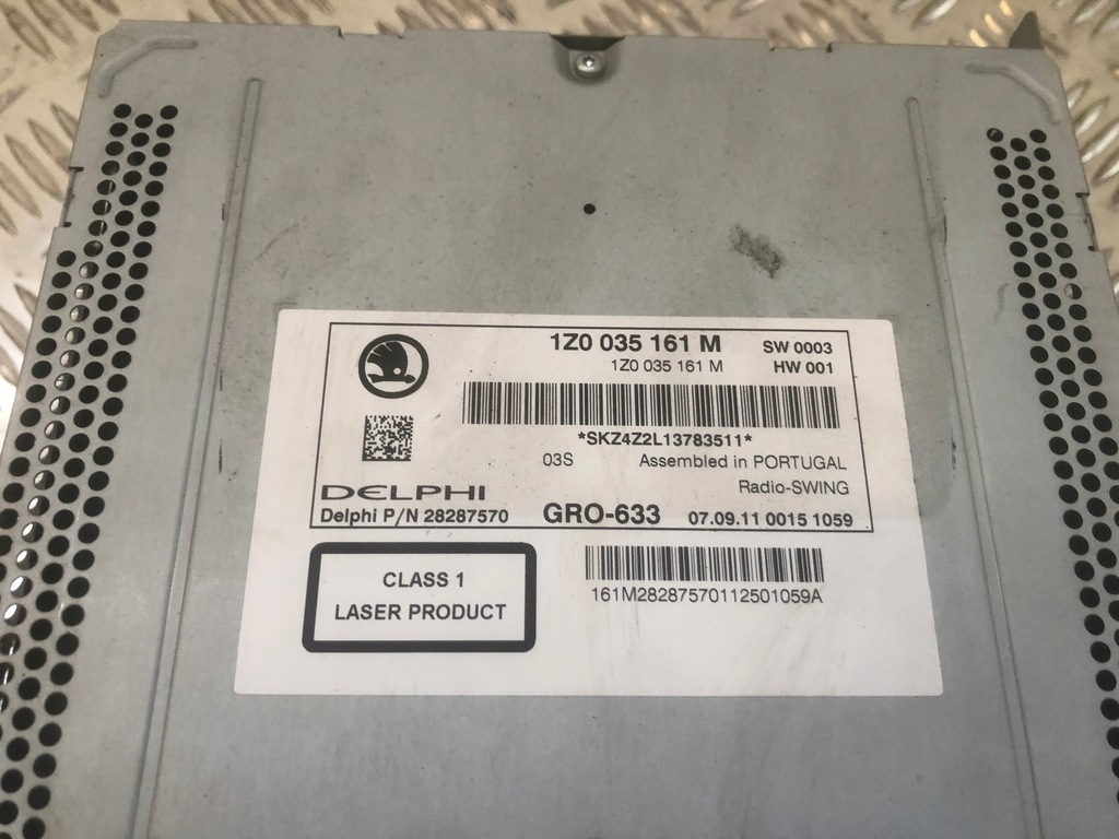 фото №2, Skoda octavia ii lift радіо 1z0035161m