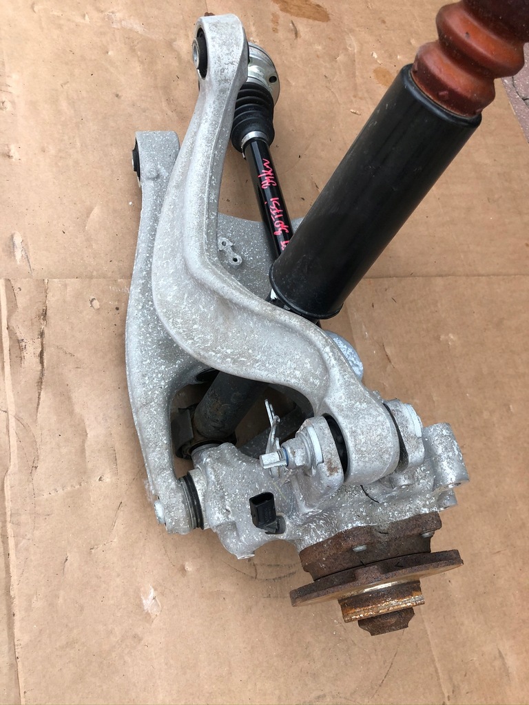 фото №13, Audi a6 a7 c7 lift поворотний кулак ліва задня привідний вал 34km