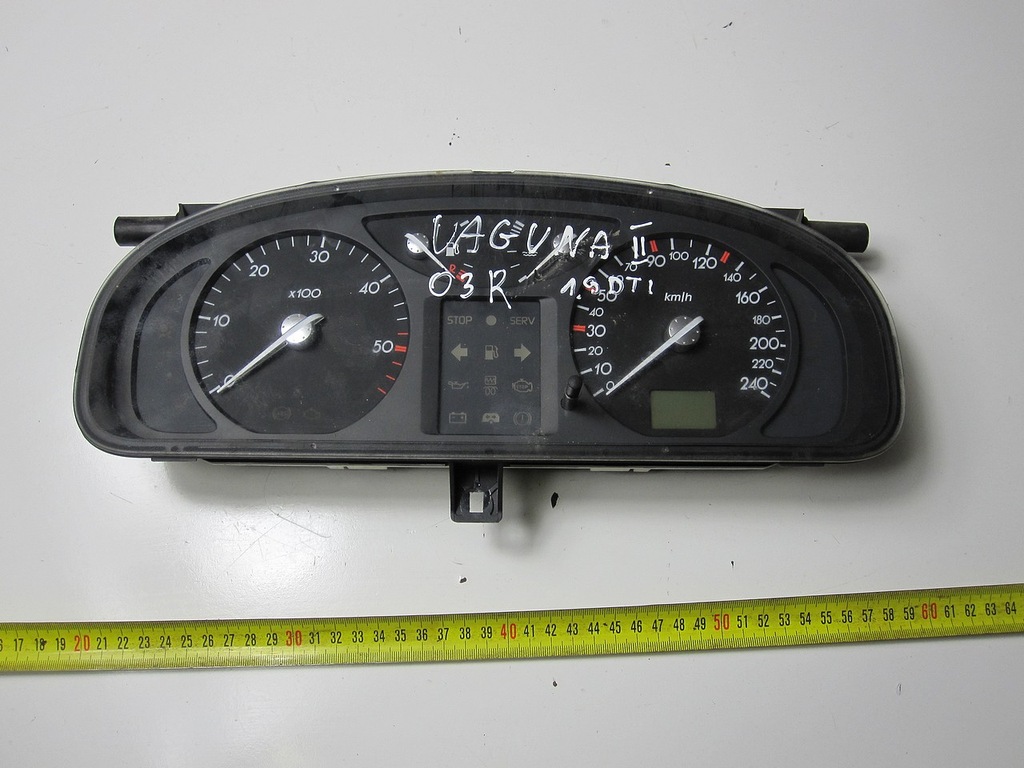 фото №1, Счетчик приборы renault laguna ii 1.9dci 03r obr