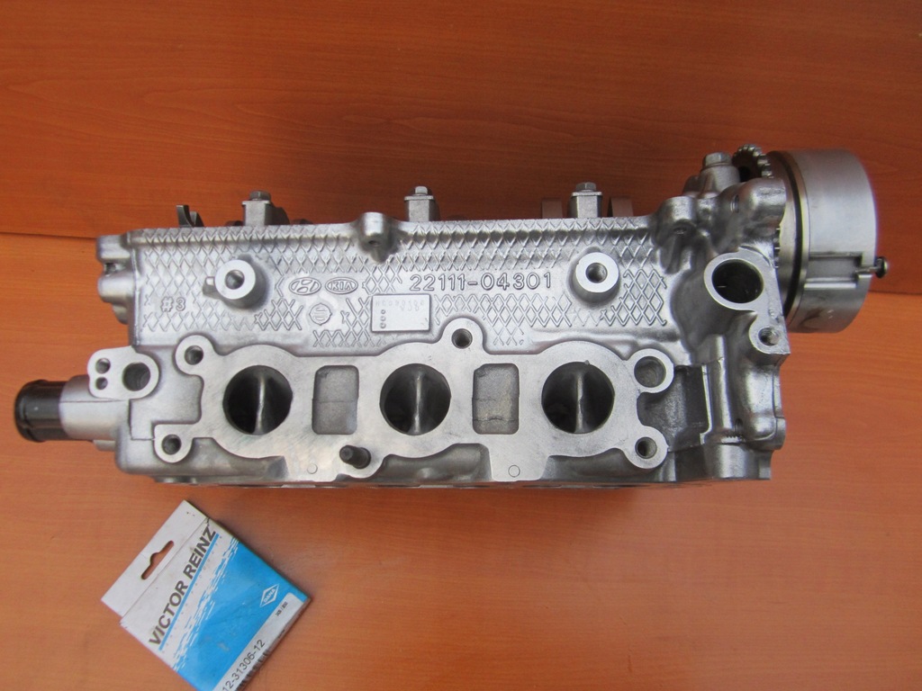 фото №5, Hyundai i10 kia двигун 1.0 g3la головка po відновлення 22111-04301 5xy