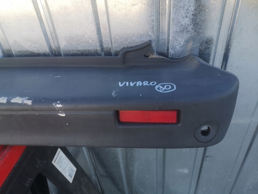 фото №7, Бампер задня opel vivaro a renault trafic ii lift pdc pod датчики 06-14