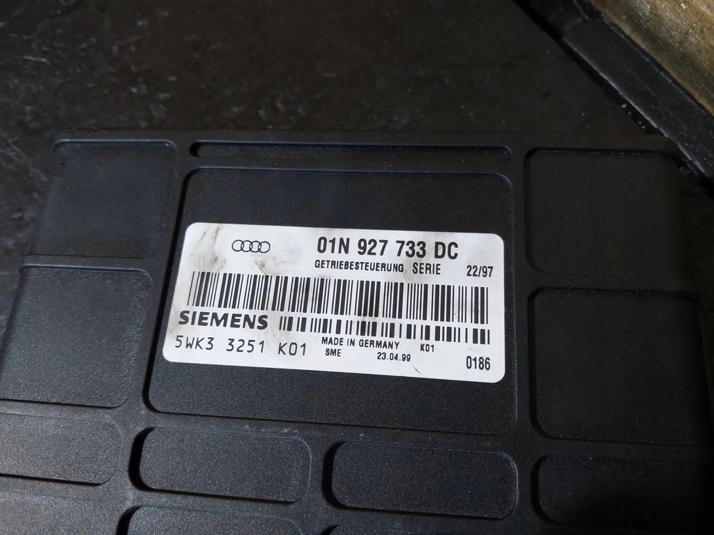 фото №6, Блок управления / модуль коробки передач audi a4 b5 8d 01n927733dc