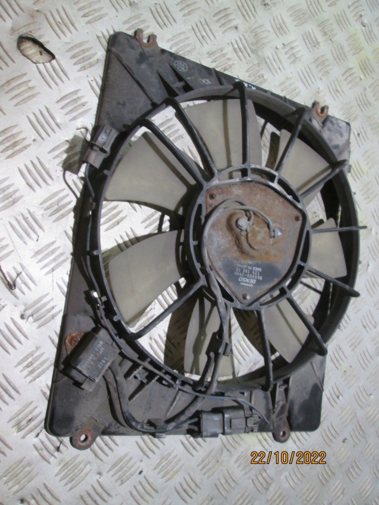 фото №4, Вентилятор радиатора honda jazz ii 01- 065000-2940