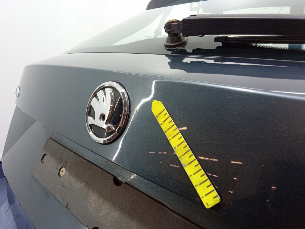 фото №9, Skoda fabia iii 6v hb 14- крышка багажника багажника задняя lf7y