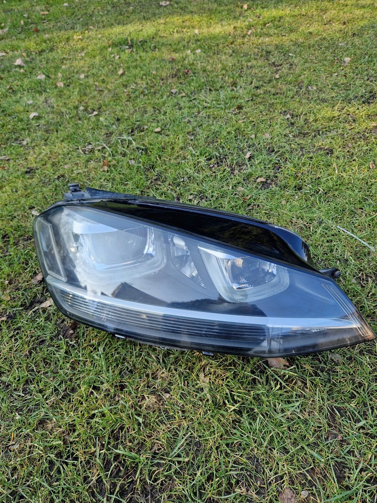 фото №5, Vw golf 7 vii 5g капот частини лампа led бампер перед kompletny крила pas