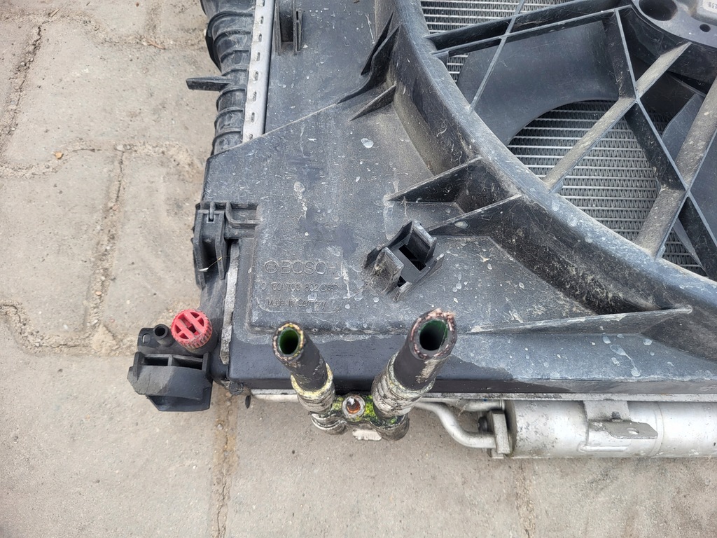 фото №5, Радиатор вентилятор mercedes w211 2.2 cdi автоматическая коробка передач