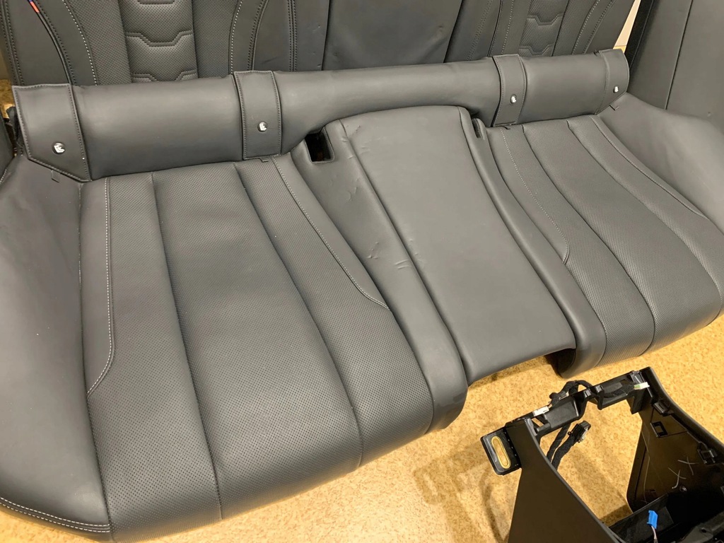 фото №9, Bmw 8 g16 сидіння заднє сидіння обшивки салон full опція nappa