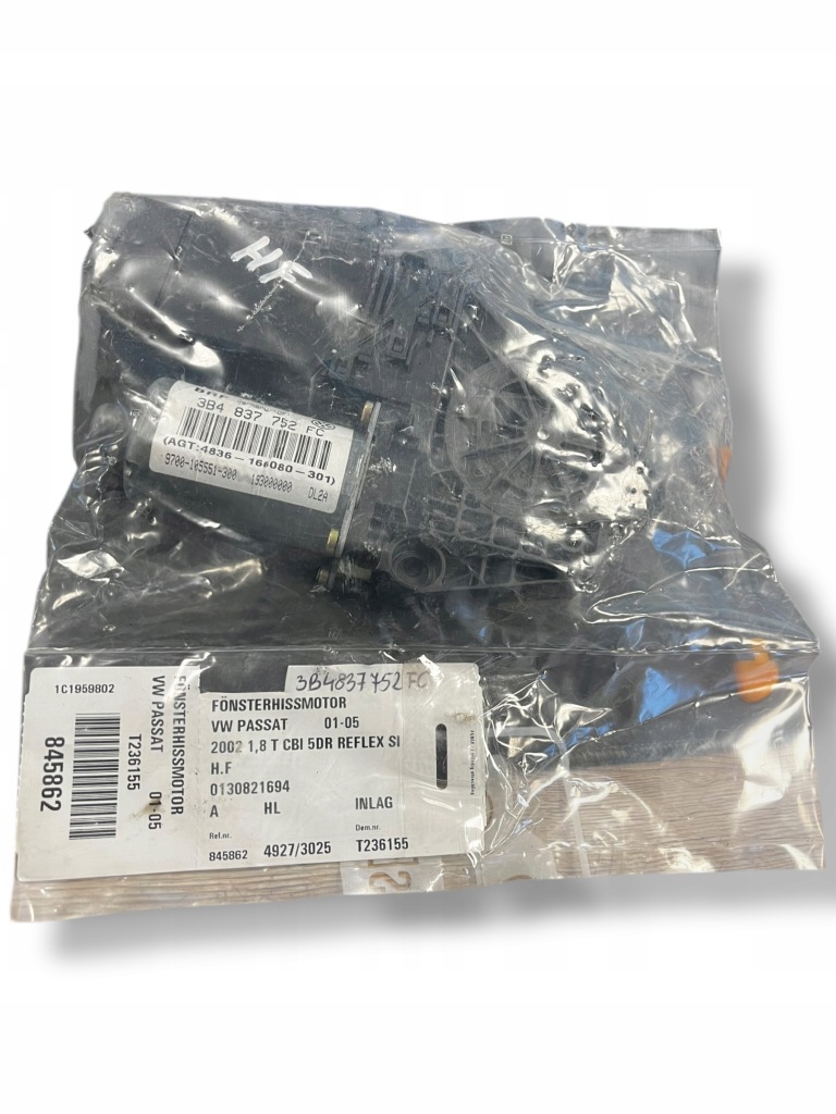 фото №1, Моторчик стекло передней p volkswagen оригинальный номер 3b4837752fc