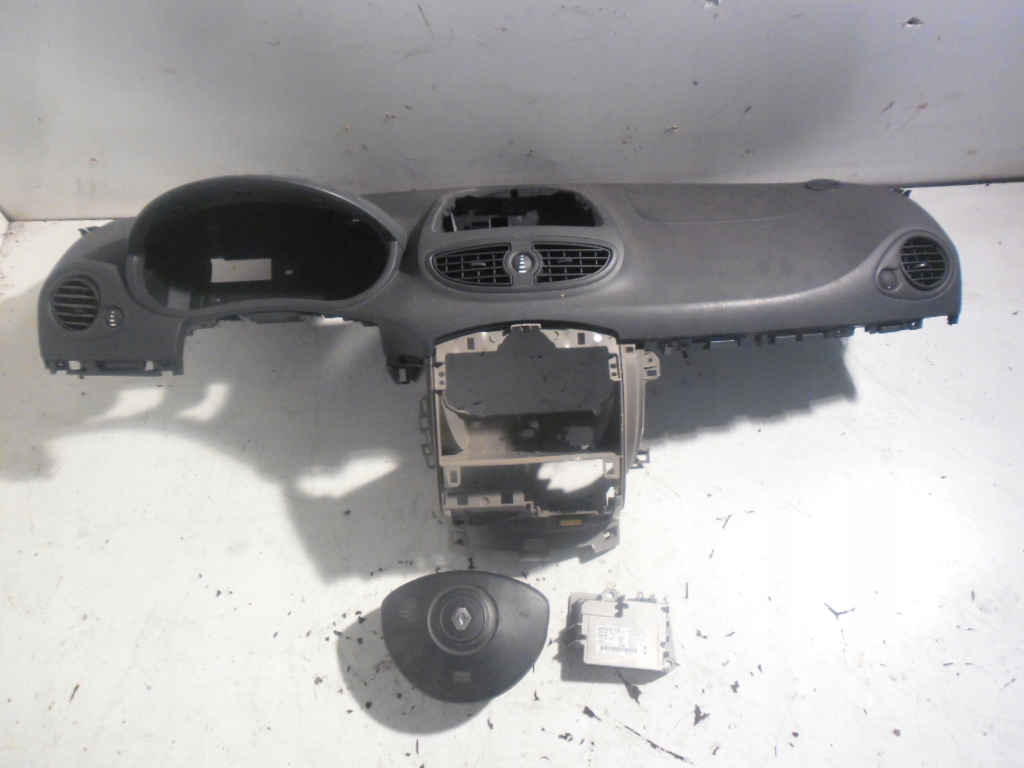 фото №1, Renault clio iii панель приладів консоль подушка безпеки !!!