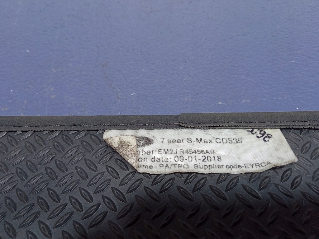 фото №5, Ford s-max mk2 обшивка багажника em2j-r45456-ab