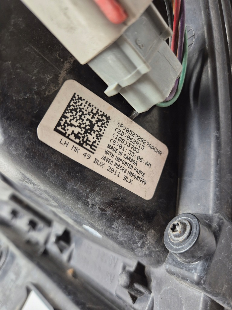 фото №6, Jeep compass i lift лампа задняя левая led тонированная оригинал europa 11-16