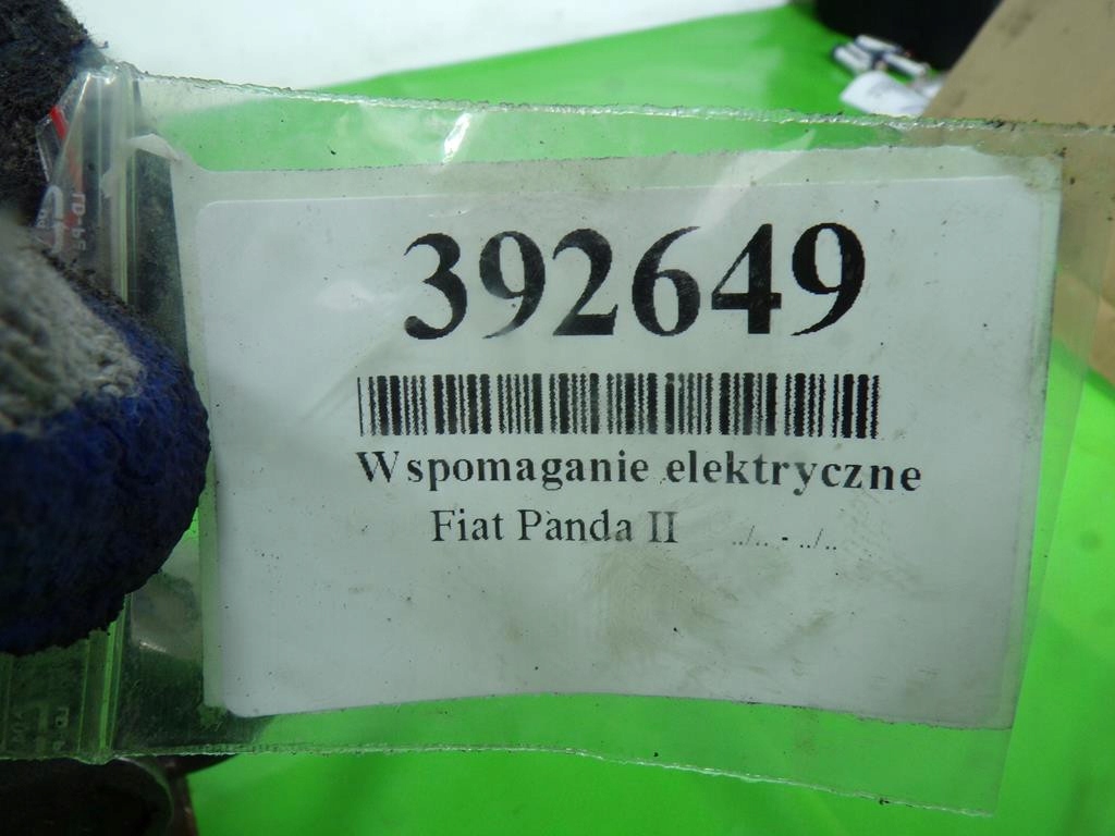 фото №8, Fiat panda ii усилитель электрический колонка рулевая 2609658017a