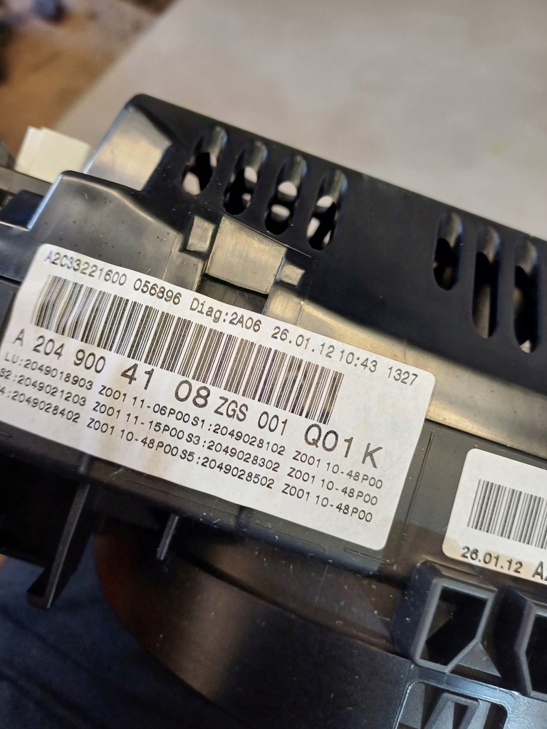 фото №6, Лічильник mercedes w204 автоматична коробка передач nr. a2049004108