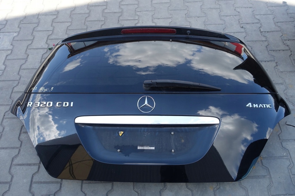 фото №5, Mercedes w251 крышка багажника задняя задняя 197 r-klasa комплект