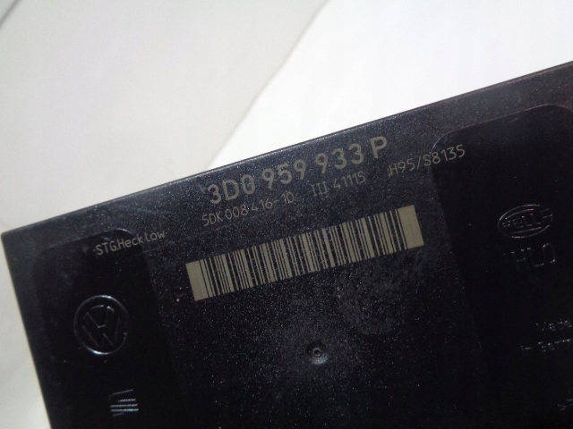 фото №6, Модуль комфорту vw phaeton lift ii 10-15 3d0959933p