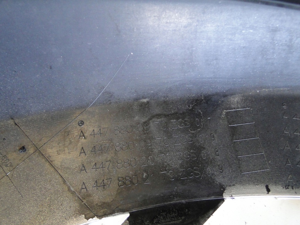 фото №9, Mercedes vito 447 w447 бампер передний pts halo