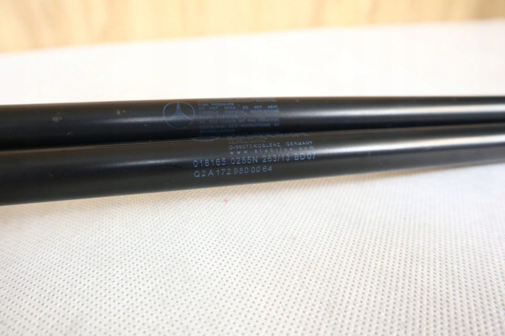 фото №4, Mercedes slk r172 привід амортизатори капот a1729800064 комплект