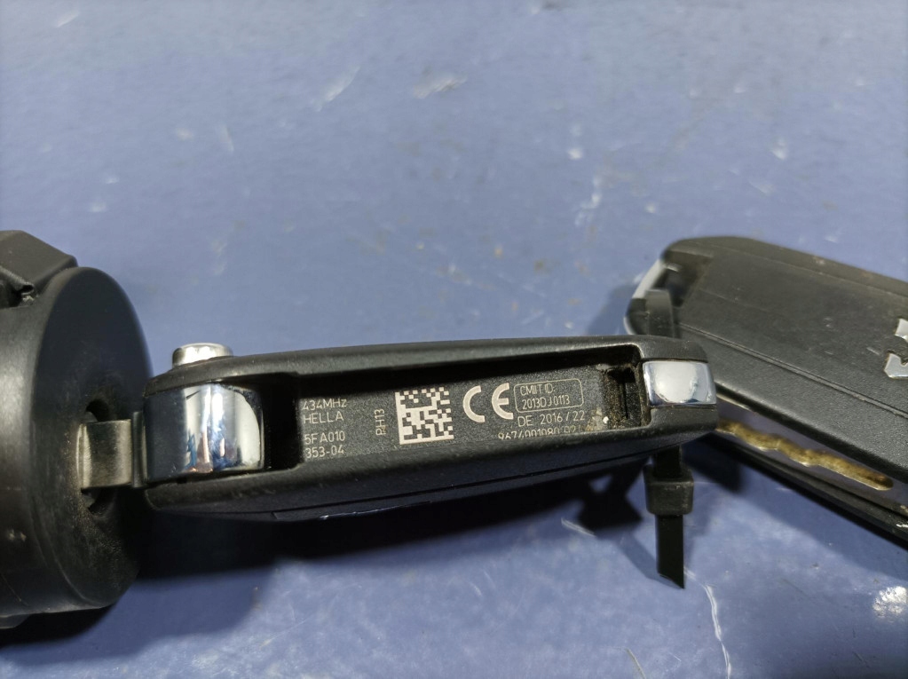 фото №9, Peugeot 2008 i lift замок запалювання ключ pilot 9673257480